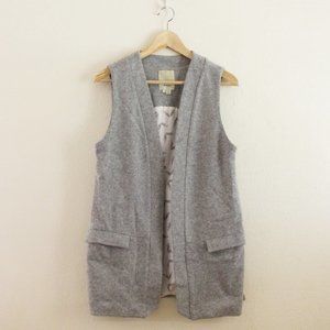 Anthropologie Elevenses Wool Vest